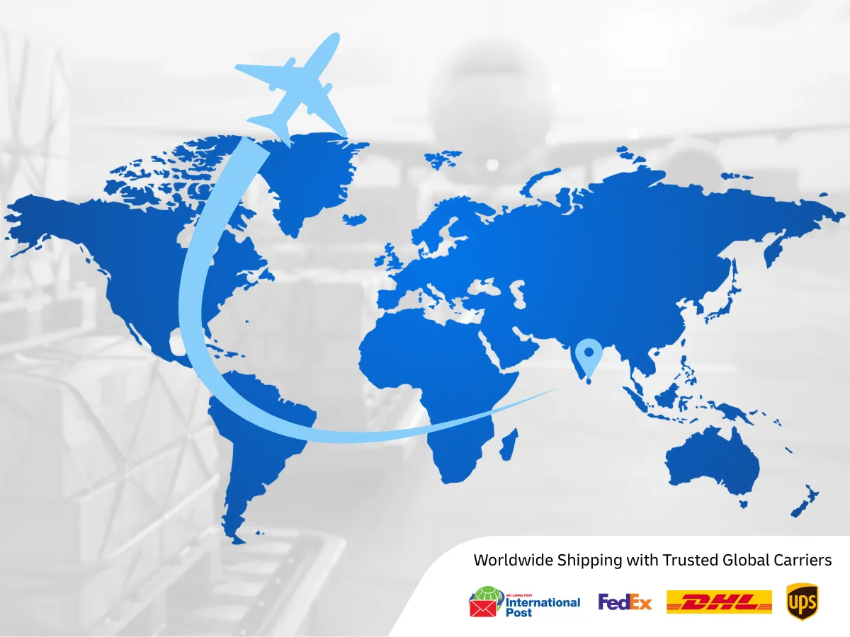 Worldwide Shipping with Trusted Global Carriers